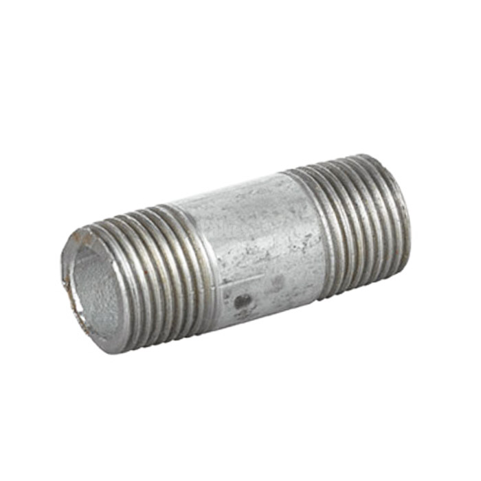 Galvanised Malleable Iron Male Barrel Nipple