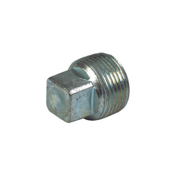 Galvanised Malleable Iron Male Plain Blanking Plug