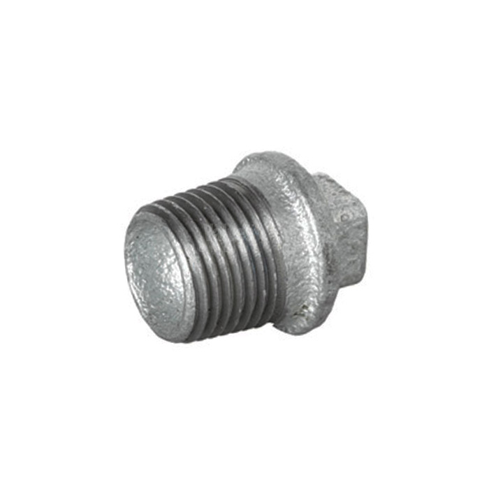 Galvanised Malleable Iron Male Blanking Plug