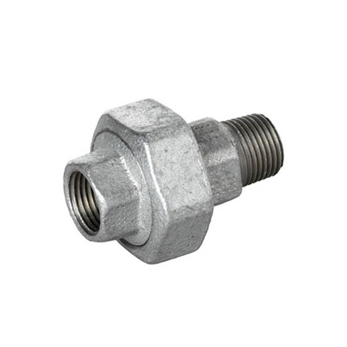 Galvanised Malleable Iron Male / Female Union