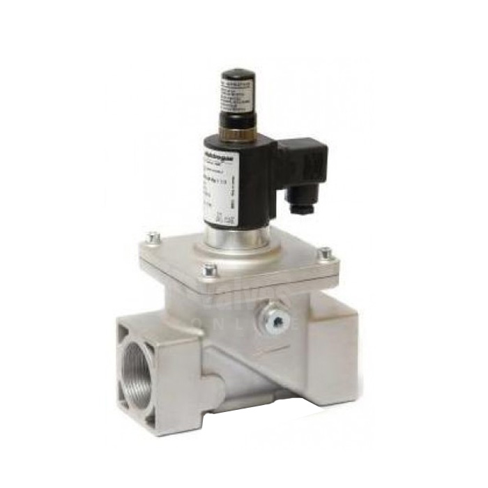 Gas Solenoid Valve Manual Reset 2 Way EN161