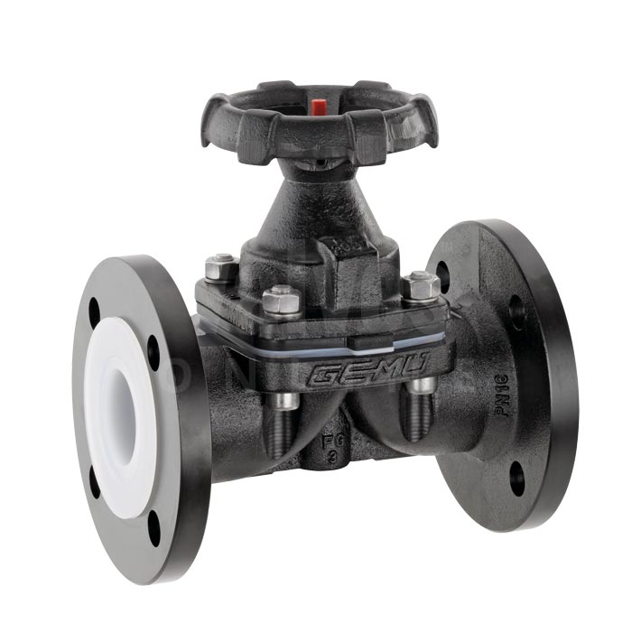 Gemu 675 Diaphragm Valve Flanged PN16
