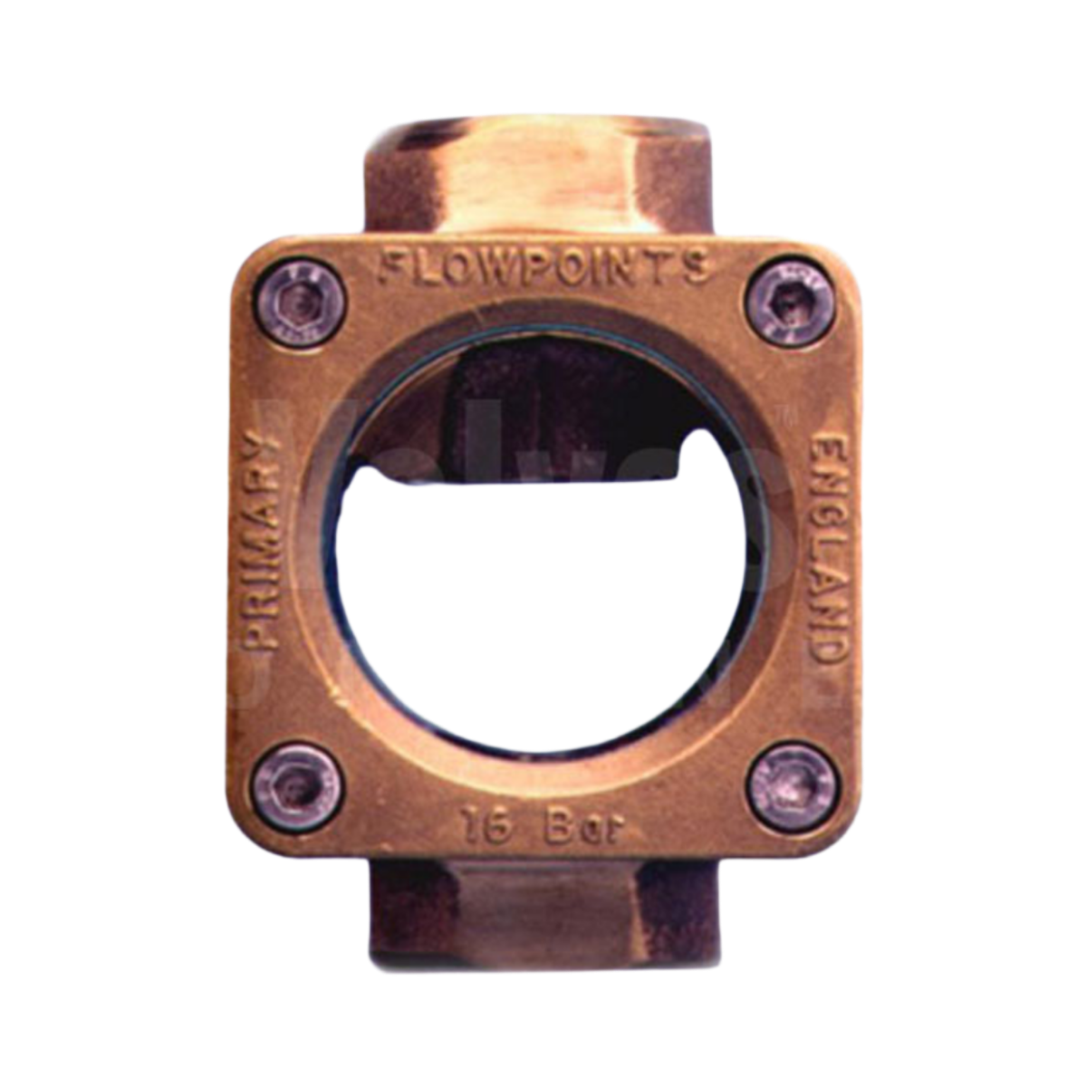 Gunmetal 'Style GP' Straight Through Flow Indicator