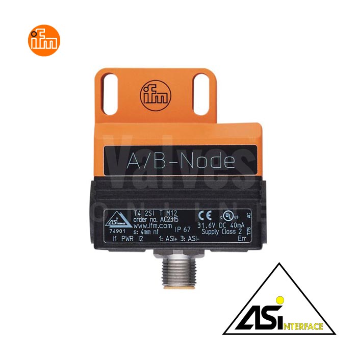 IFM AC2315 AS-Interface Dual Sensor for Pneumatic Valve Actuators