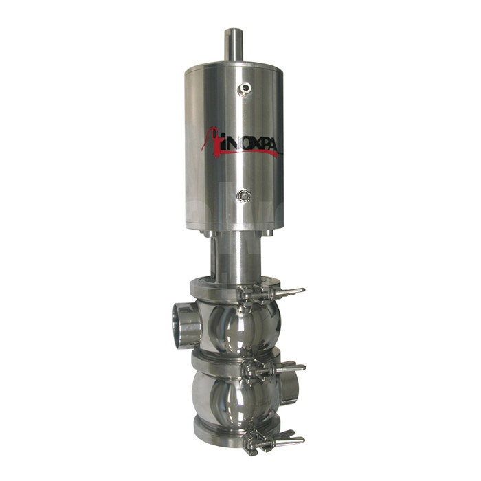 Inoxpa 'NL' Type Single Seat Valve with Single Acting Pneumatic Actuator