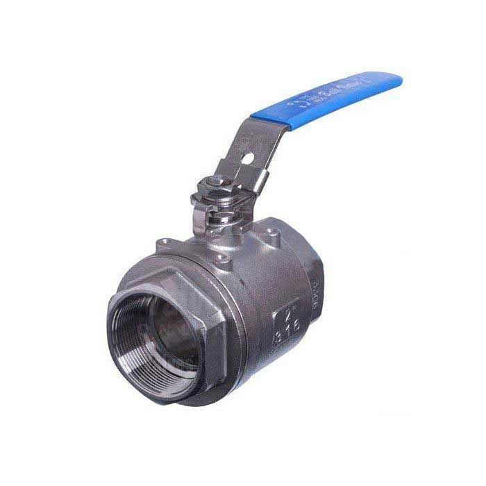 Economy 2 Piece Stainless Steel Ball Valve - NPT