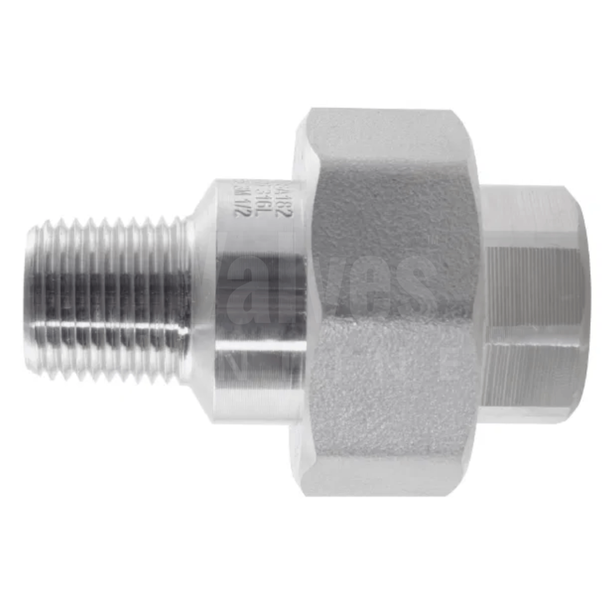 NPT Conical Seat Union Male/Female 3000LB 316 Stainless Steel Fitting