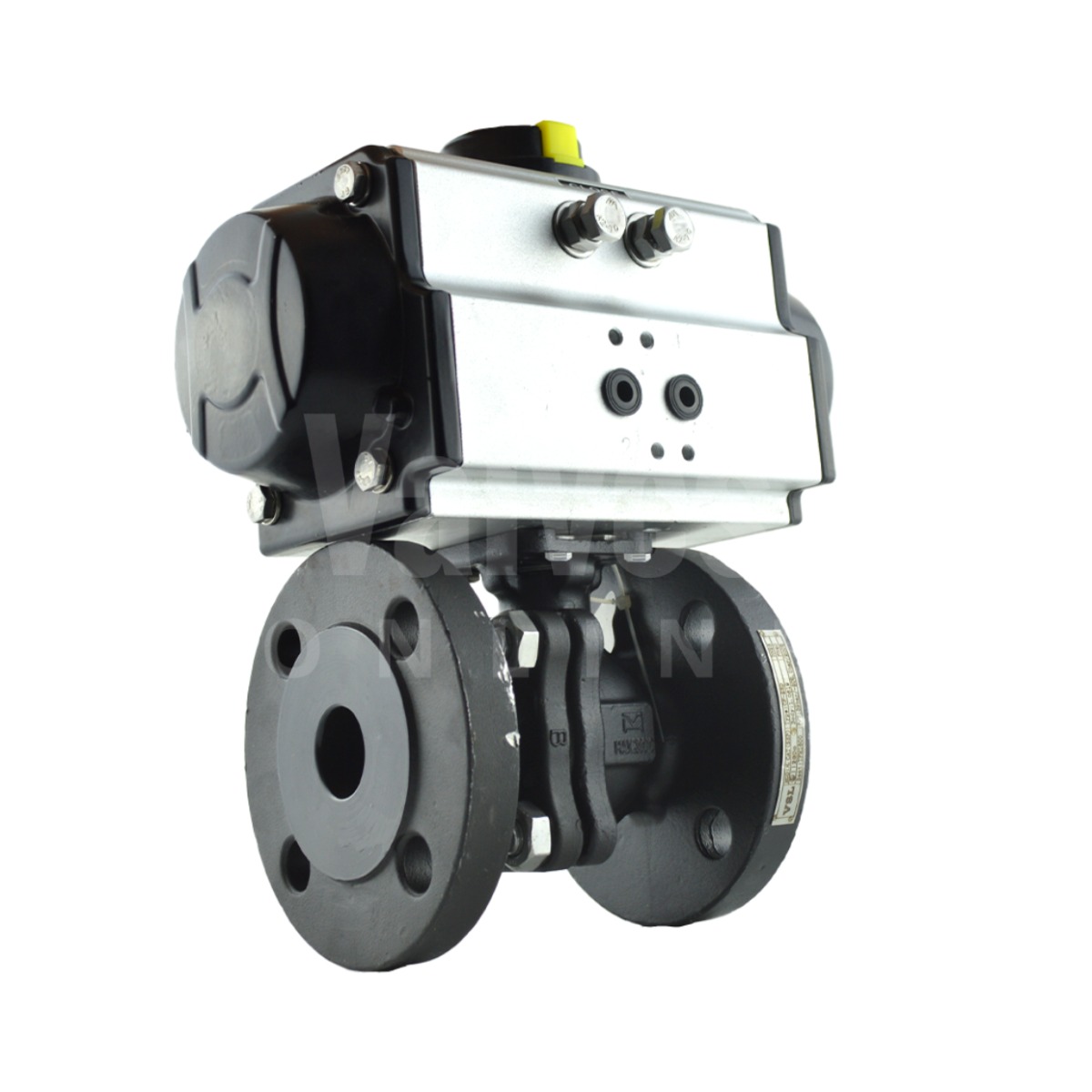 Pneumatic Actuated Carbon Steel ANSI 150 Ball Valve