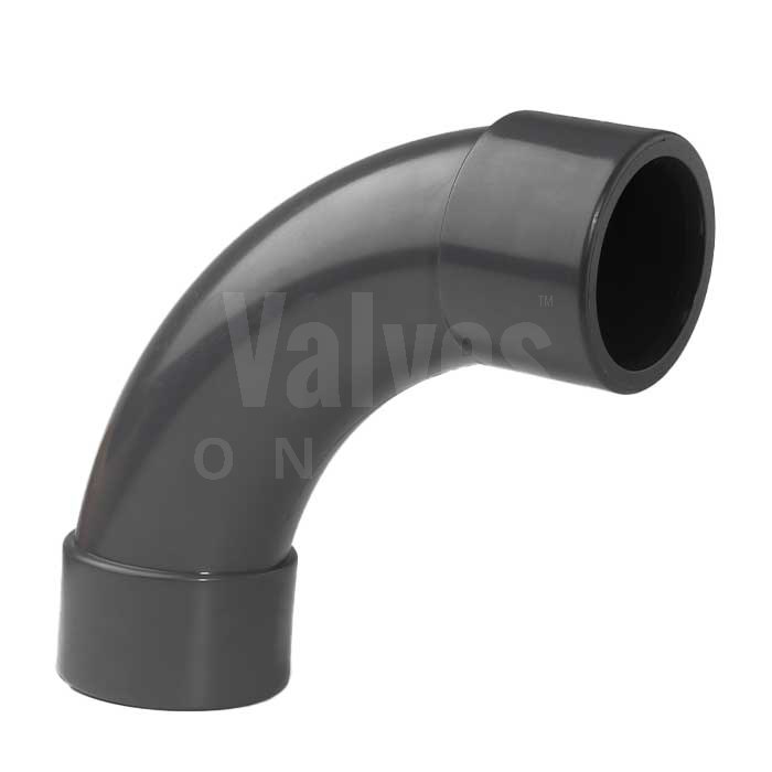 PVC 90° Imperial Inch Solvent Short Radius Bend