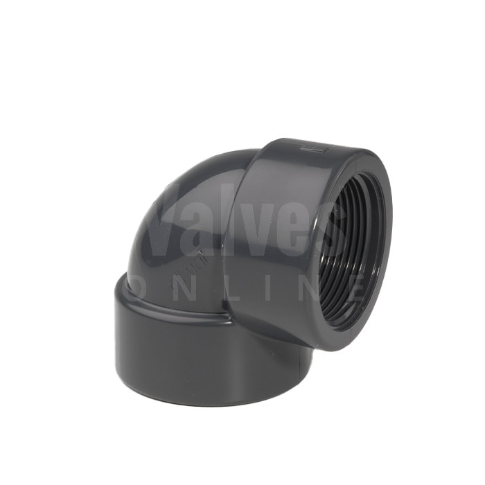 PVC 90° Threaded Elbow