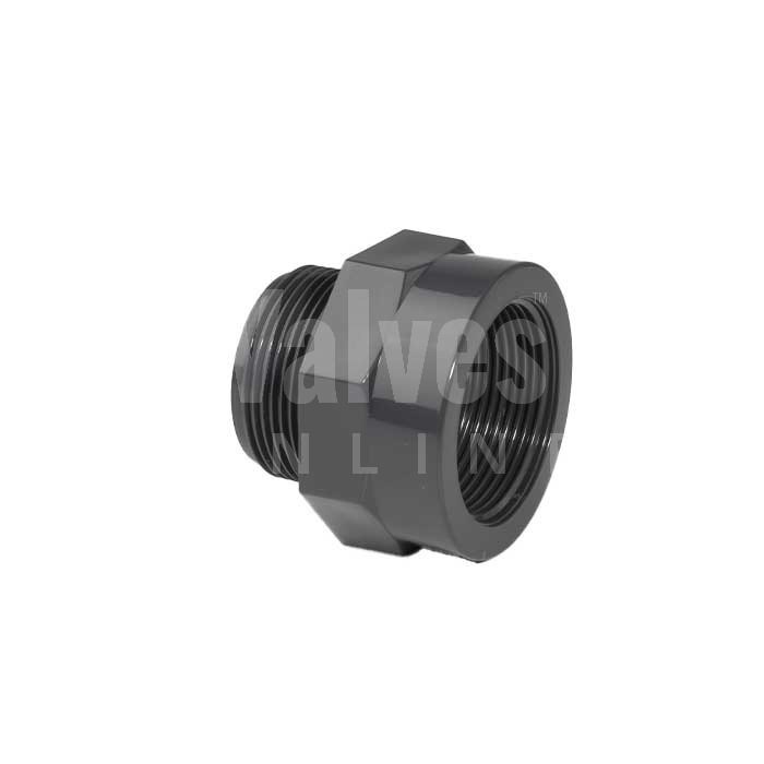 PVC Male x Female Threaded Adaptor Piece