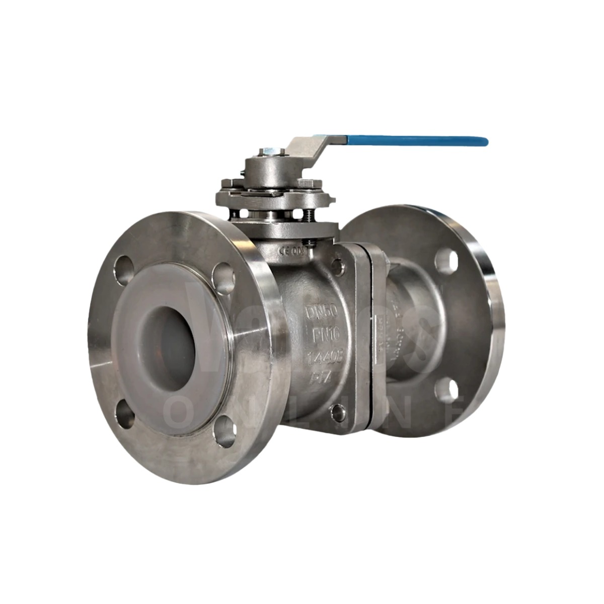 PFA Lined Flanged ANSI 150 Ball Valve