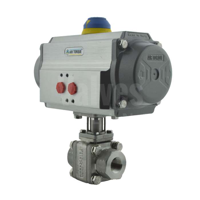 Pneumatic Actuated Starline Stainless Steel Full Bore Ball Valve