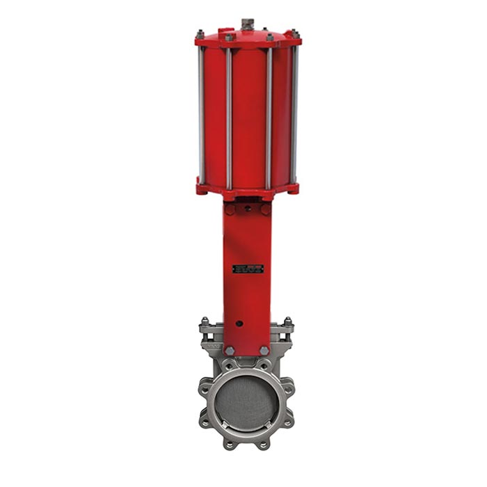 Pneumatic Operated Bray/VAAS Lugged ANSI 150 Uni-Directional Knife Gate Valve