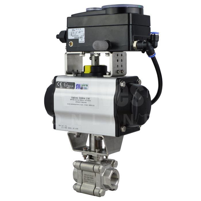 Series 88 Pneumatic V Sector Ball Control Valve