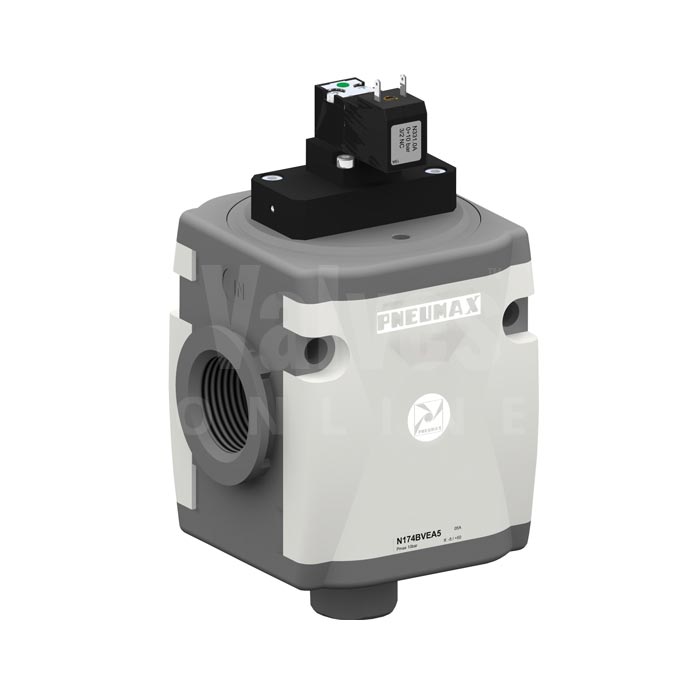 Pneumax AIRPLUS Electric Shut-Off Valve