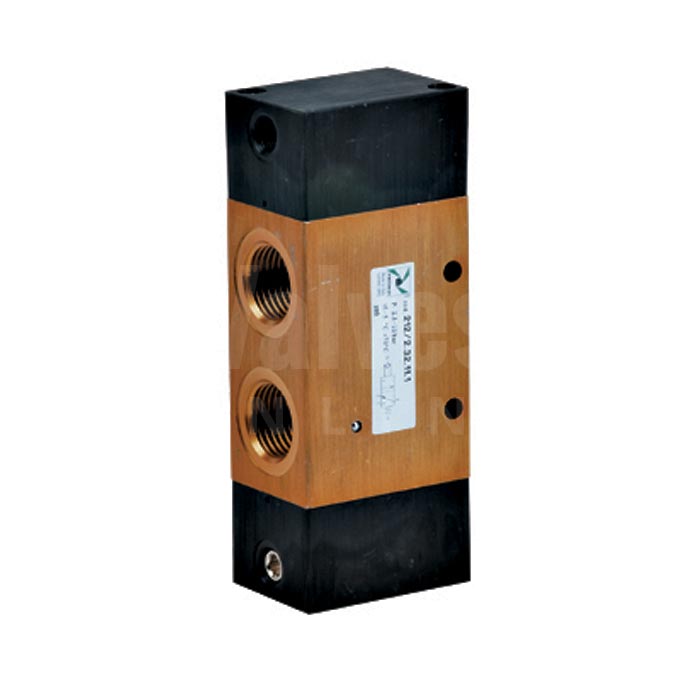 Series 212 Mechanical Pneumatic Valve 3/2 & 5/2 - 1/2"