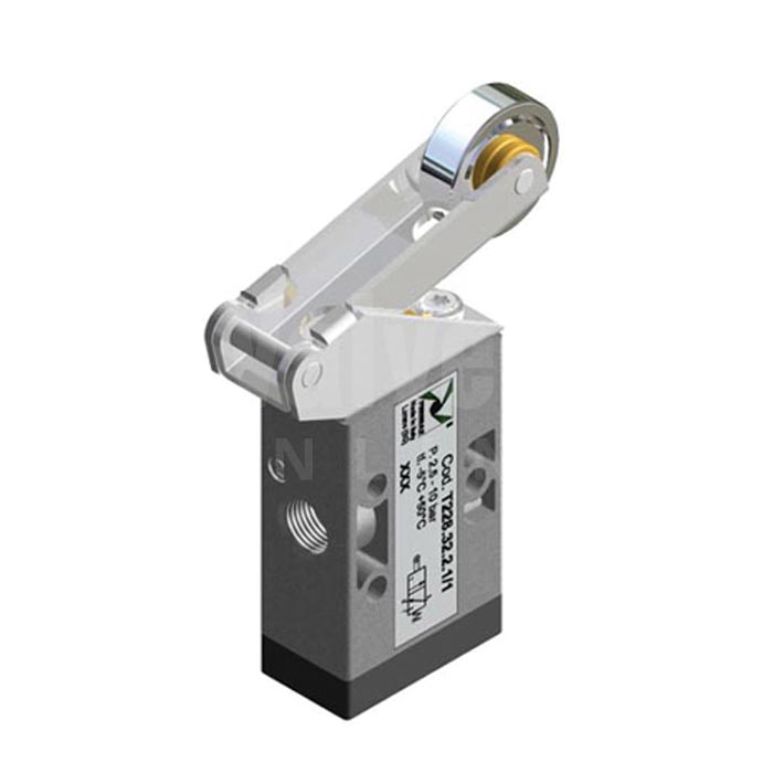 Series T228 Lever Roller Spring Valve 3/2 - 1/8"