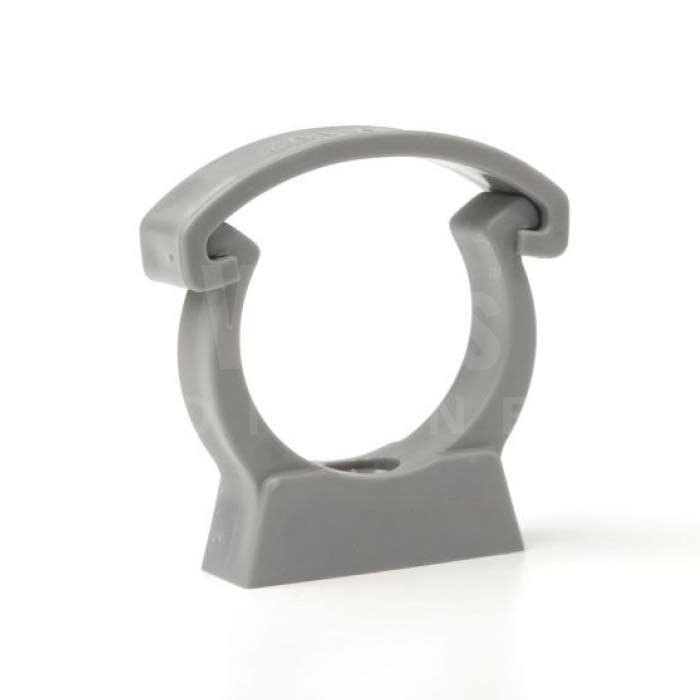 PP Metric Pipe Bracket with Safety Clip