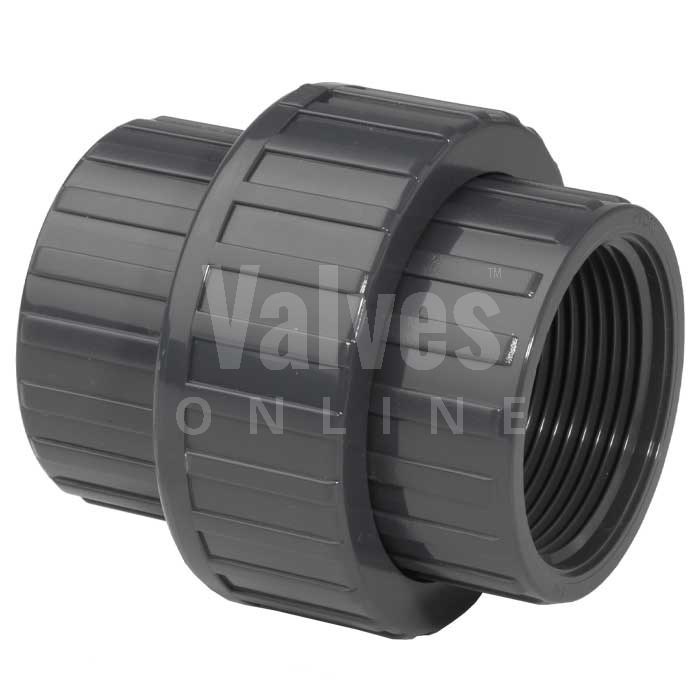 PVC Metric x Threaded Adaptor Union