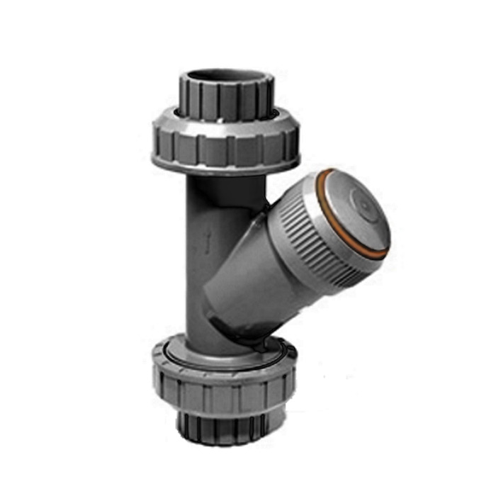 PVC Y Type Strainer Double Union