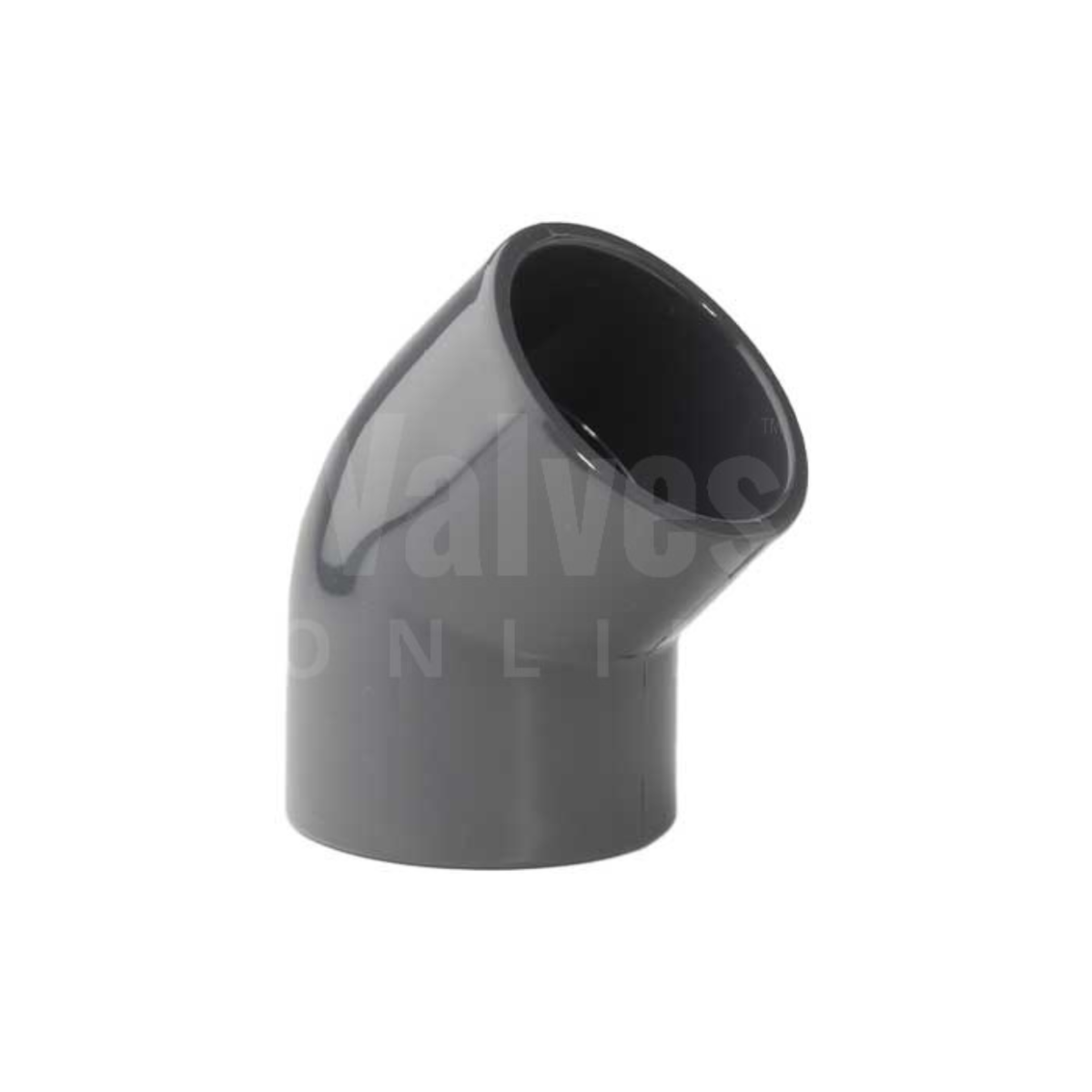 PVC 45° Imperial Inch Solvent Elbow