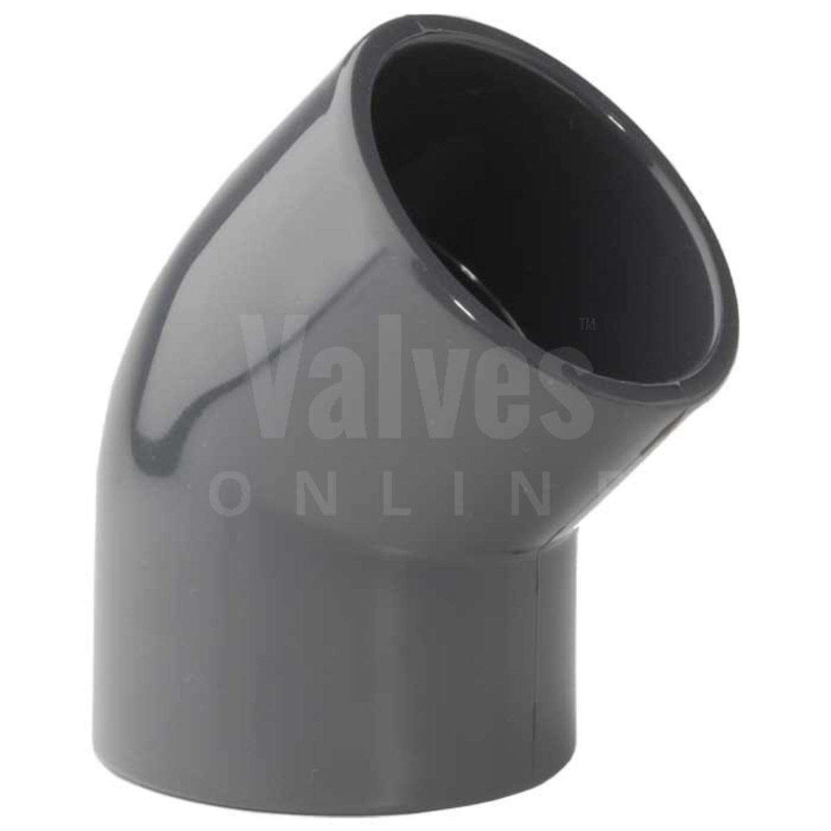 PVC 45° Metric Elbow