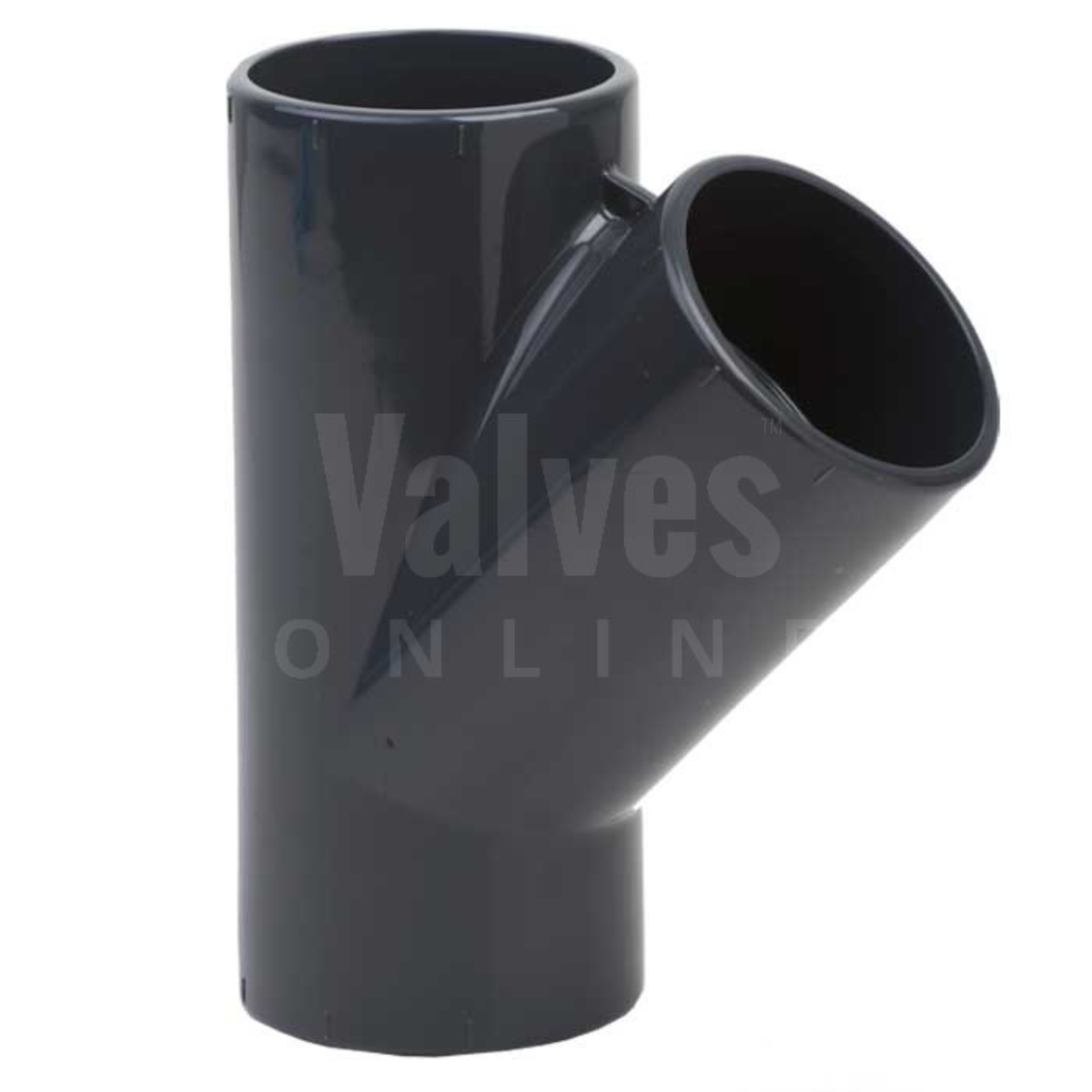 PVC 45° Metric Tee