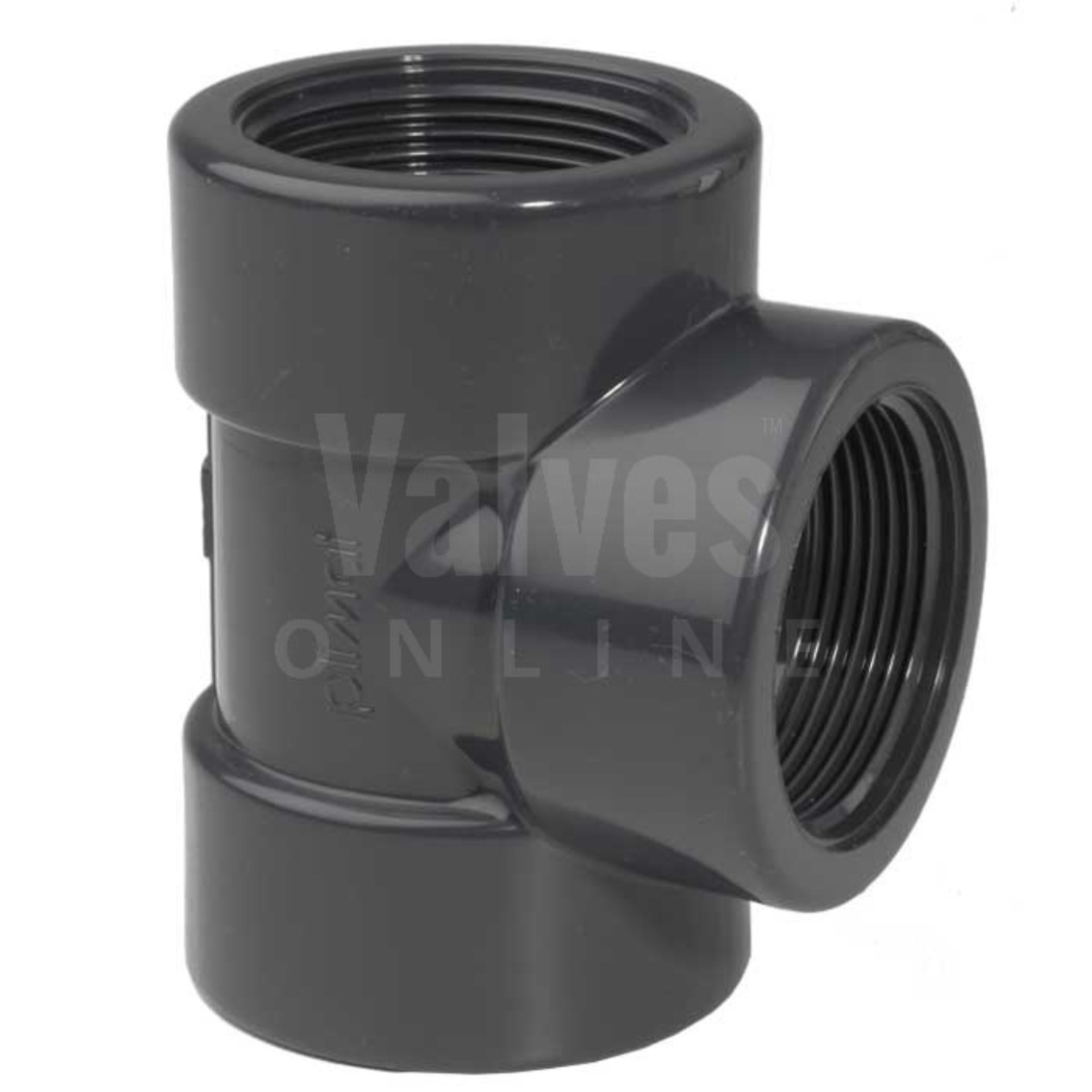 PVC 90° Imperial Inch x Threaded Adaptor Tee