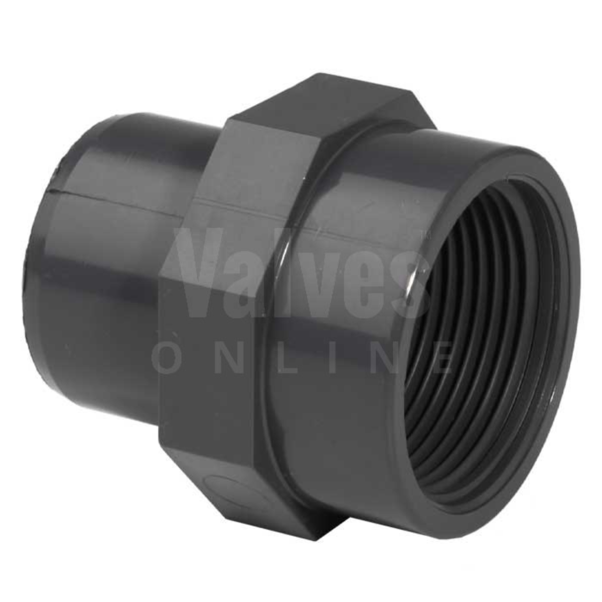 PVC Imperial Inch Male Spigot x Female Threaded Adaptor
