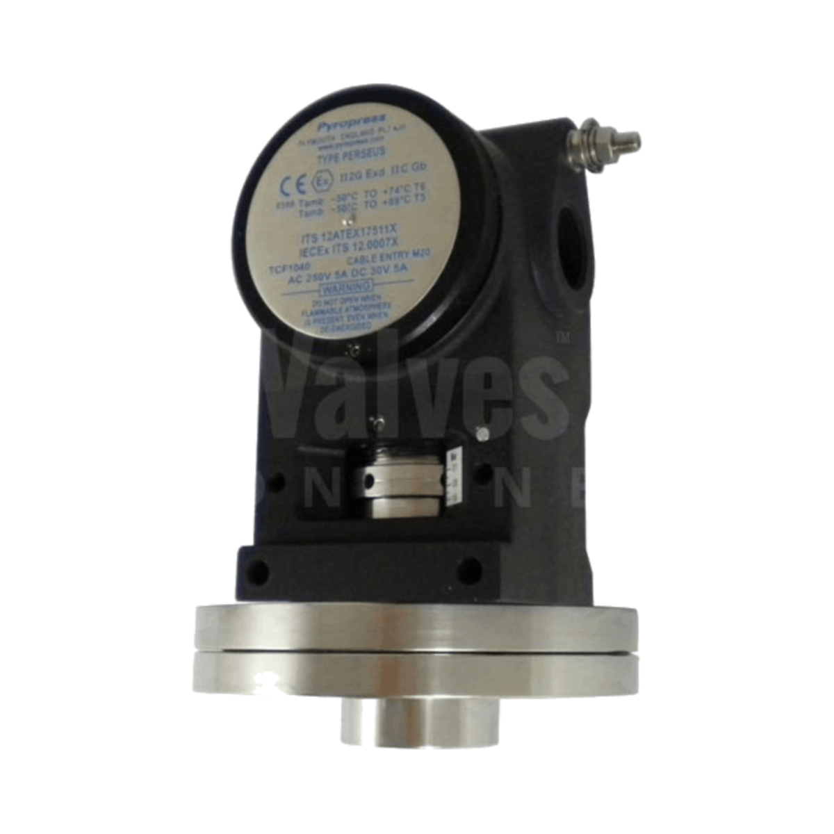 Pyropress Perseus Exd High Pressure Switch - Metal Diaphragm