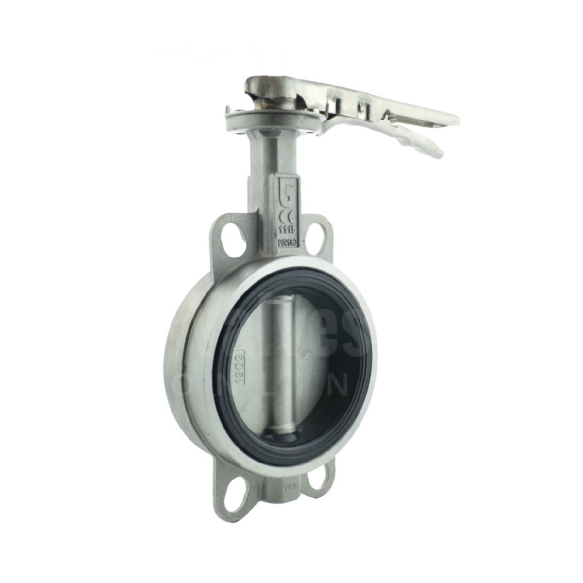WRAS Approved EPDM Lined Stainless Steel Butterfly Valve
