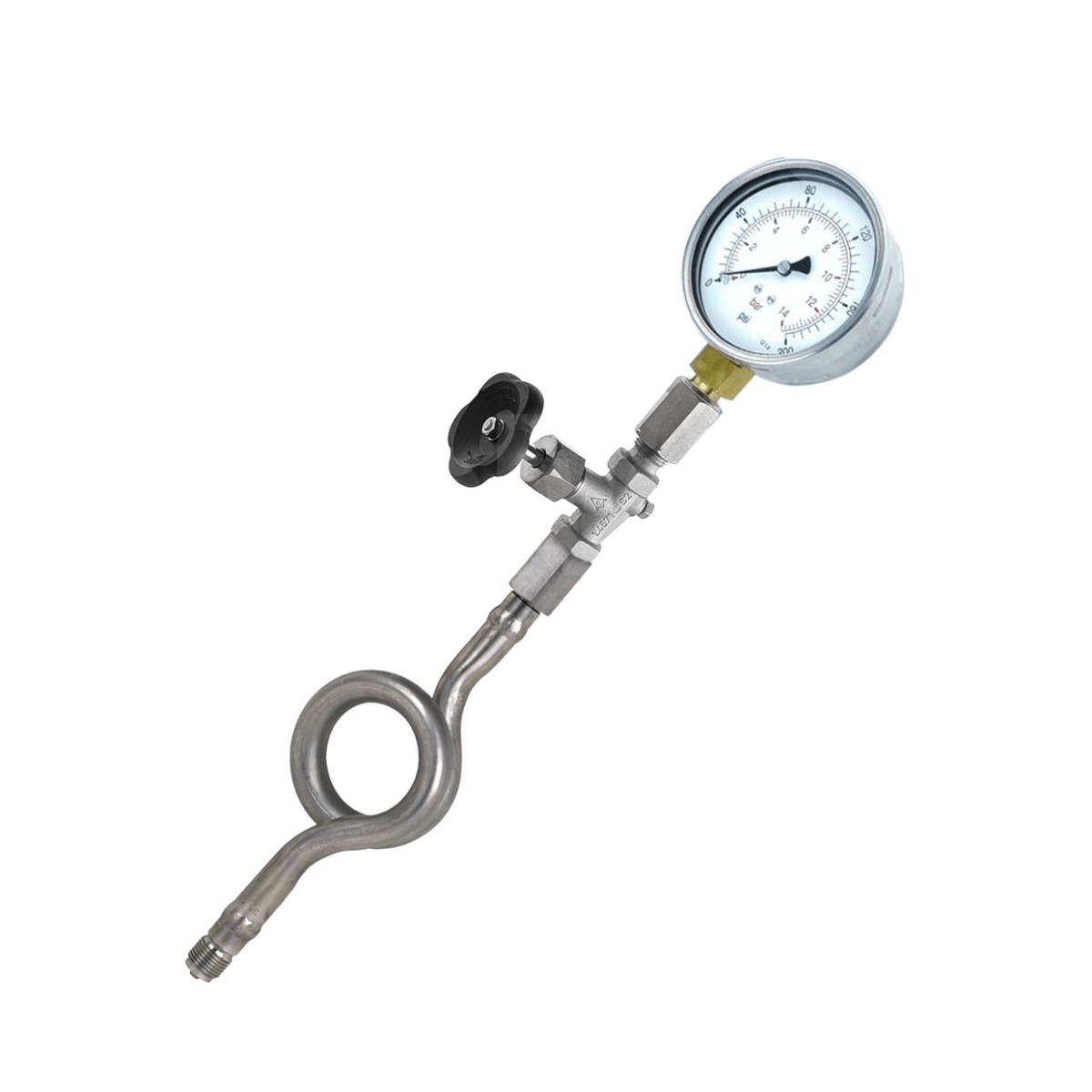 Stainless Steel Gauge Assembly Set for Steam