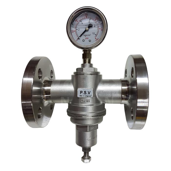 Stainless Steel Pressure Sustaining Valve - Flanged PN16