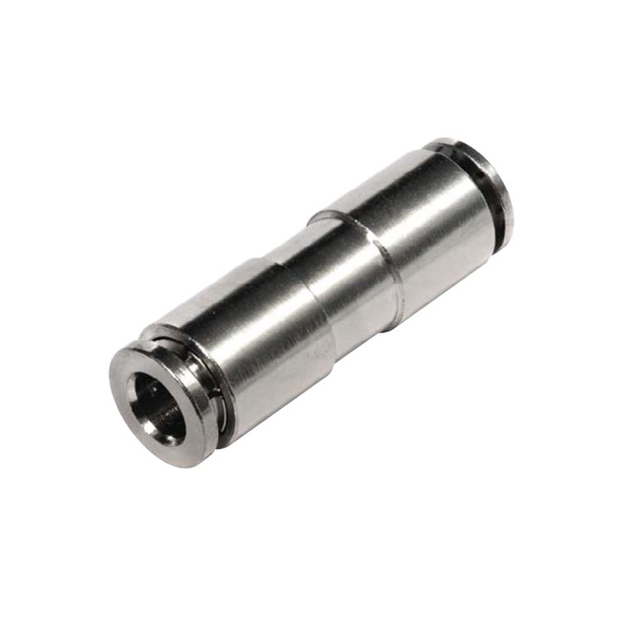Stainless Steel Straight Connector Fitting