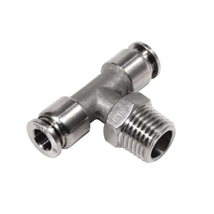 Stainless Steel Swivel Tee Fitting