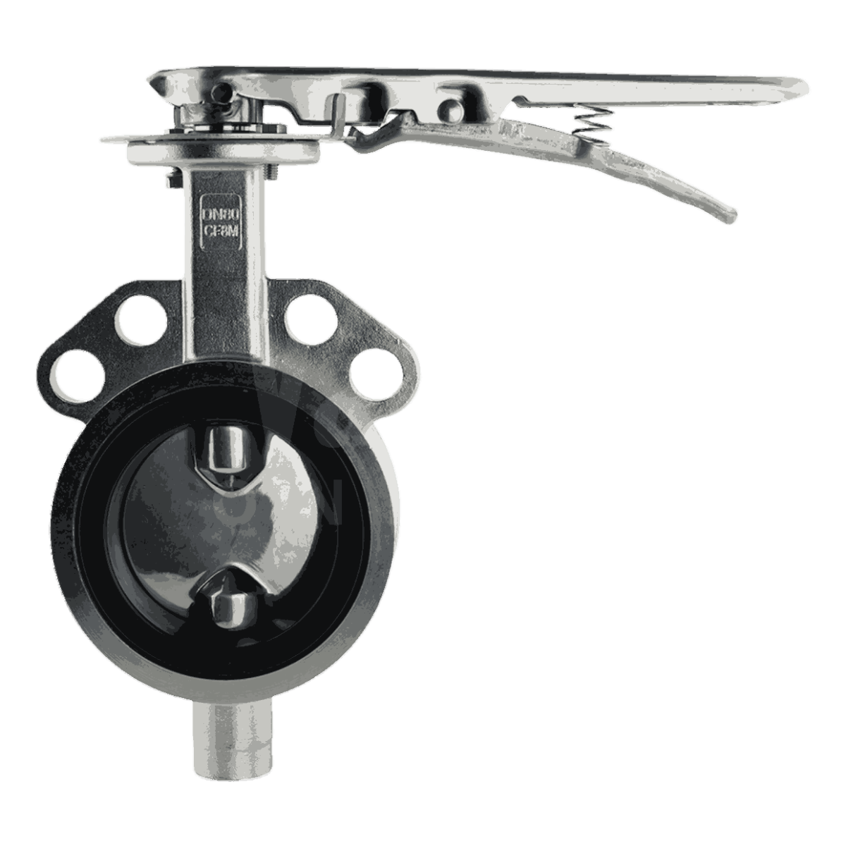 Full Stainless Steel Wafer Butterfly Valve with Polished Disc