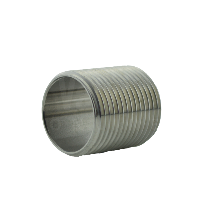 BSP Stainless Steel Male Running Nipple - Class 150