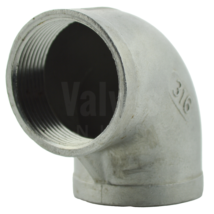 BSP Stainless Steel Female / Female 90 Degree Elbow - Class 150