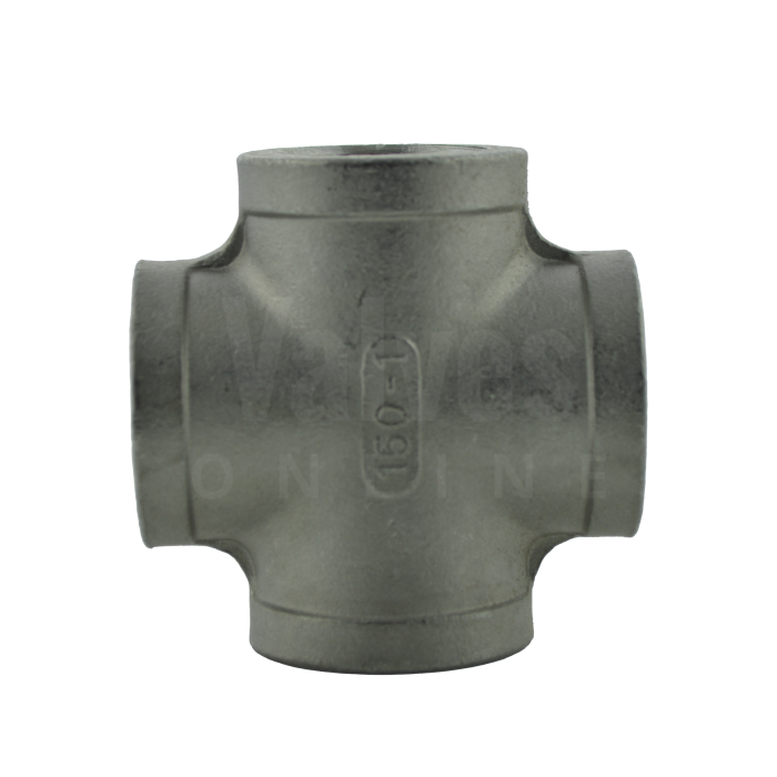 BSP Stainless Steel Female Equal Cross - Class 150
