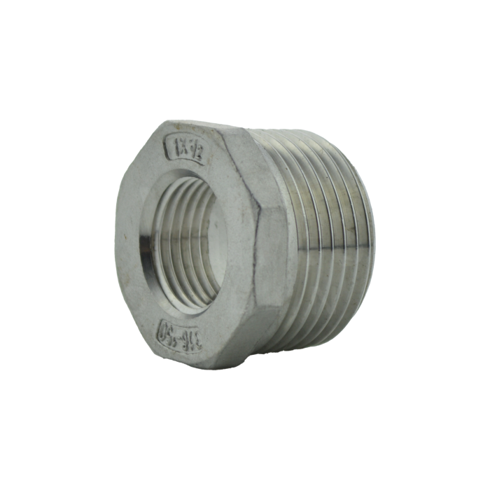 NPT Stainless Steel Reducing Bush - Class 150