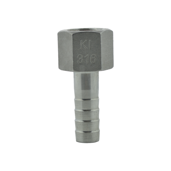 BSP Stainless Steel Female Hose Tail - Class 150