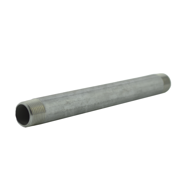 NPT Stainless Steel Barrel Nipple - Class 150