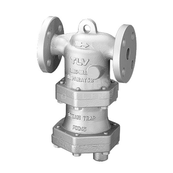 TLV DC3S Flanged PN25/40 Cyclone Separator (with integral strainer & steam trap) for Steam