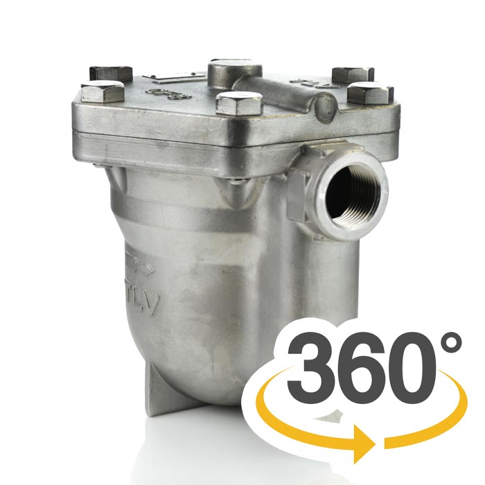 TLV J6SX Screwed Stainless Steel Free Float Steam Trap