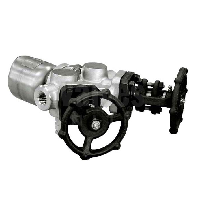 TLV V2 Quick Trap Connector with Isolation Valves on Inlet & Outlet