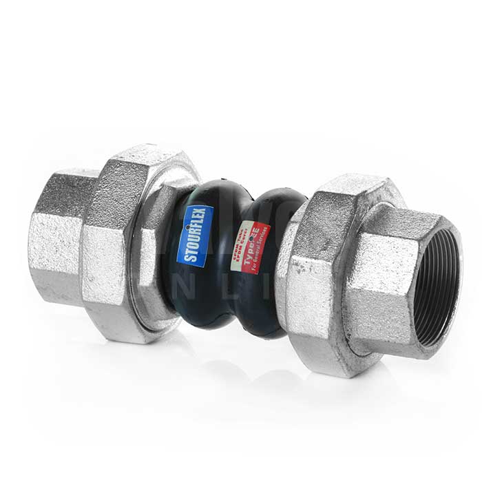 Twin Sphere EPDM Screwed Rubber Bellows
