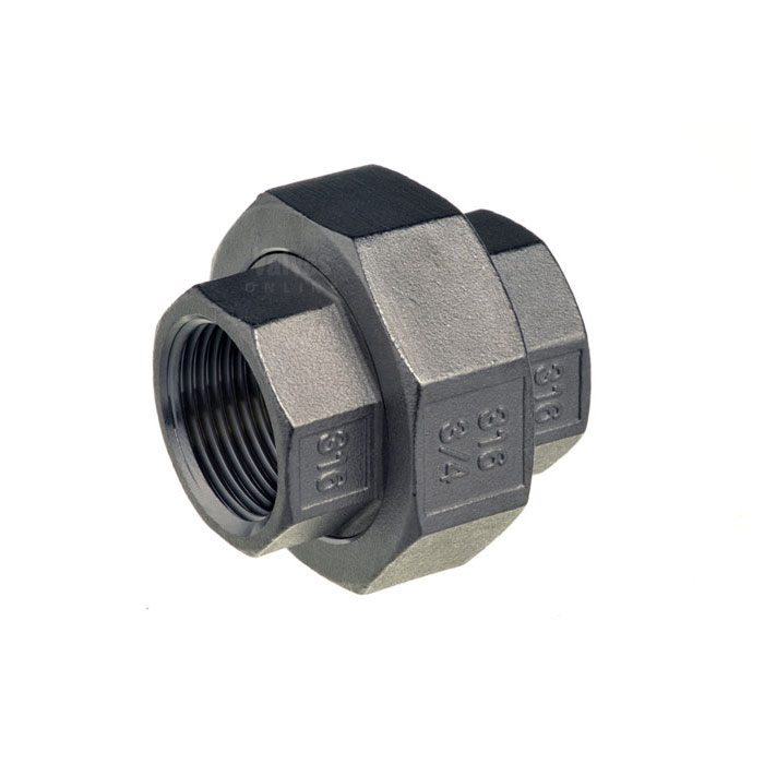 BSP Stainless Steel Female / Female PTFE Union - Class 150