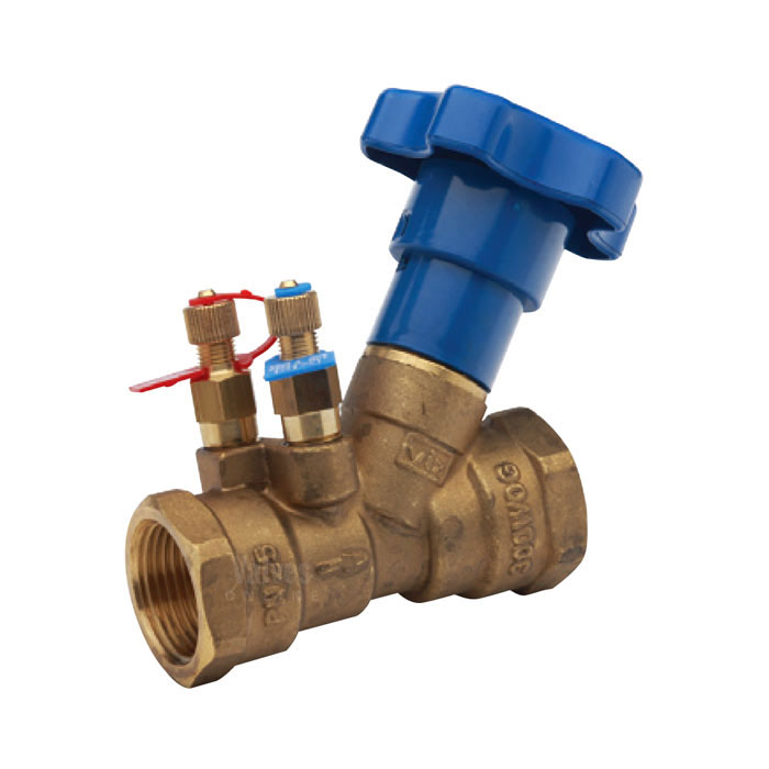 Double Regulating Valve Fixed Orifice Screwed BSPP